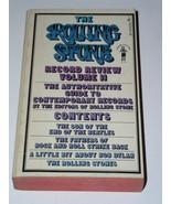 The Rolling Stone Record Review Vol. II Paperback Book Vintage 1974 Pock... - $19.99