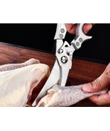 Kitchen Shears  Scissor Bone Cutting  Poultry  Food Stainless Steel Heav... - £14.66 GBP