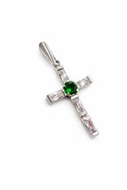 Vintage Icon Cross Pendant Sterling Silver 925 Christian Religion Stampe... - $149.00