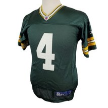 Green Bay Packers Brett Favre #4 Reebok On Field Jersey Youth Large 14-16 NFL  - £12.33 GBP