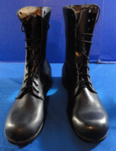 New 1978 Cic Genesco Vietnam Era Black Combat Military Boots Tactical Sole 10N - $83.38