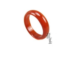 Free Shipping - custom size.....Natural Transparent red Round Jadeite Jade charm - £15.98 GBP