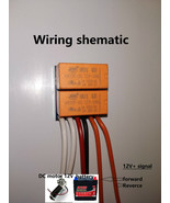 DC Motor Garage Chicken Door Reverse Polarity Switch DPDT Module 2A 12V ... - $217.06 MXN