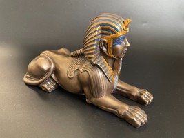 Luxor Veronese 2000 Sphinx Egyptian Statue Figurine Paperweight 9¼&quot;  Hea... - £51.13 GBP