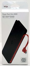 New Motorola Verizon DRDUNIPWR4 Droid Power Pack Slim 4000 4000mAh RED/BLK P4000 - £13.91 GBP