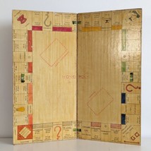 Unique Handmade Monopoly Board, Vintage Mid Century, Rare Collectable Bo... - £61.88 GBP