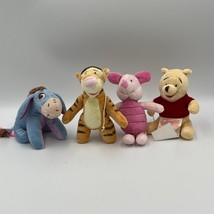 Disney Winnie the Pooh Small Plush Animals Tigger Eeyore Piglet - $29.02