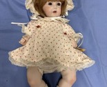 The collectables by phyllis parkins vtg  adorable baby doll Needs Restrung - $14.85