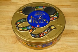 The Wonderful World of Disney Trivia Game Mattel 41178 in Metal Movie Reel Tin - £19.56 GBP