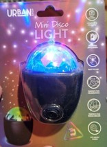 Bright LED 2 1/4&quot; Mini Disco Light - Batteries Included - Sealed Package  - £7.80 GBP