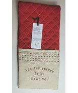 Demdaco Christmas Double Oven Mitt Pop Holder Trivet Tis The Season to b... - $475.75 MXN