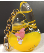 Hello Kitty and Friends Sanrio My Melody Glass Keychain Yellow Cute Tsun... - $20.77 CAD
