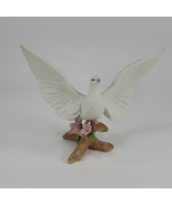 Beautiful 1985 Lefton &quot;White Dove&quot; Porcelain Figurine 6.5&quot; tall 04996 SBH8X - £9.17 GBP