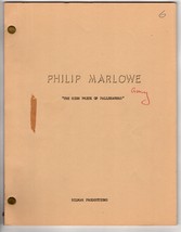 *Philip Marlowe - The High Price Of Pallbearers First Draft Script Undated Vf - £74.85 GBP