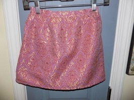 Peek Lavender Metallic Broacade Lined Skirt Size XL (10) Girl&#39;s EUC - $23.00