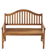 Patio Wise Foldable Acacia Wood Garden Bench, 4-Foot Indoor/Outdoor Wood... - £171.38 GBP+