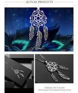 Eudora Genuine 925 Sterling Silver Dream Catcher Pendant Necklace - £33.82 GBP