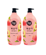 Lot of 2 Shower Mate ~ Peach Moisturizing Body Wash 42.3 fl oz ~ Total B... - €37,75 EUR