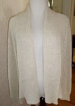 CHICO&#39;S RUCHED BACK BRIDGETTE CARDIGAN SWEATER NWT - £19.95 GBP