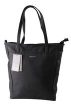 Bench Hayne Courses BLXA0806 Noir Faux Cuir Réflectif Shopping Sac - £35.30 GBP