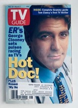 TV Guide Magazine February 25 1995 George Clooney Hot Doc NY Metro Ed. - £7.38 GBP