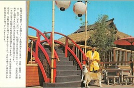 Japanese Village and Deer Park Taro Hanako Dogs Postcard Buena Park,Cali... - $10.00