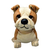 Russ Berrie Benson English Bulldog Plush Realistic Stuffed Animal 7 Inch Vintage - $11.54