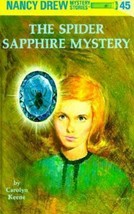 Nancy Drew Ser.: Nancy Drew 45: the Spider Sapphire Mystery by Carolyn Keene - £3.91 GBP