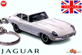   HTF RARE KEYCHAIN WHITE JAGUAR E-TYPE/XK-E CUSTOM Ltd Ed. GREAT GIFT - $68.98