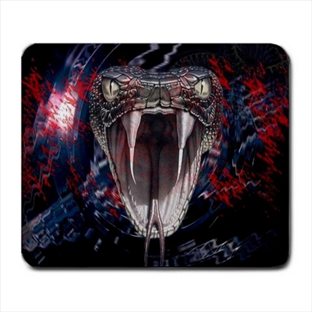 Snake Cobra Large Rectangular Mousepad - $4.00