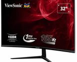 ViewSonic OMNI VX3218-PC-MHD 32 Inch Curved 1080p 1ms 165Hz Gaming Monit... - $281.17+