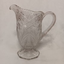 Indiana Glass Gaelic Footed Pitcher Clear 8.25&quot; - $48.95
