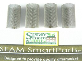 Spray Foam 80 mesh filters 110 pc fits Graco Fusion Air Purge AP guns 246359 SFA - £125.45 GBP