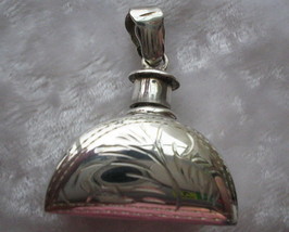 Sterling Silver Perfume Decanter Pendant - £18.96 GBP