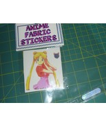 BRAND NEW Vintage Sailor Moon Anime Fabric Sticker decal patch Usagi Lun... - £3.99 GBP