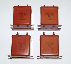 1uF 1600V MBGP-2 1.6kV Military Paper in OIL PIO Audio Capacitors 4pcs - $17.82