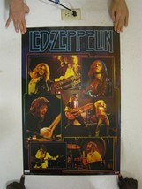 Led Zeppelin Poster Commercial Jimmy Page - $840.15 MXN