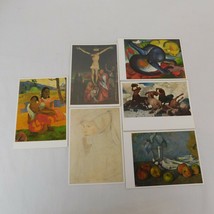 Lot of 6 Verlag Kunstmuseum Basel Art Artist Postcard Museum Cezanne Gauguin - £7.70 GBP