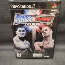 BRAND NEW WWE SmackDown vs. Raw 2006 (Sony PlayStation 2, 2005) PS2 Game - £42.66 GBP