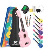 Mustar Soprano Ukulele, Ukulele For Beginners - 21 Inch Small Guitar Uku... - $48.98