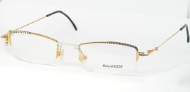Vintage Bajazzo Jolly Fb Gold Silver Black Eyeglasses Glasses Frame 49-20-145mm - £105.90 GBP