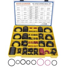 BUSY-CORNER 4C-4782 Seal O-Ring Kit, Nitrile 90, Hydraulic Hose Fitting Orings, - £64.73 GBP