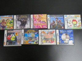 Nintendo DS Game Lot of 9 w/ Boxes - £23.75 GBP