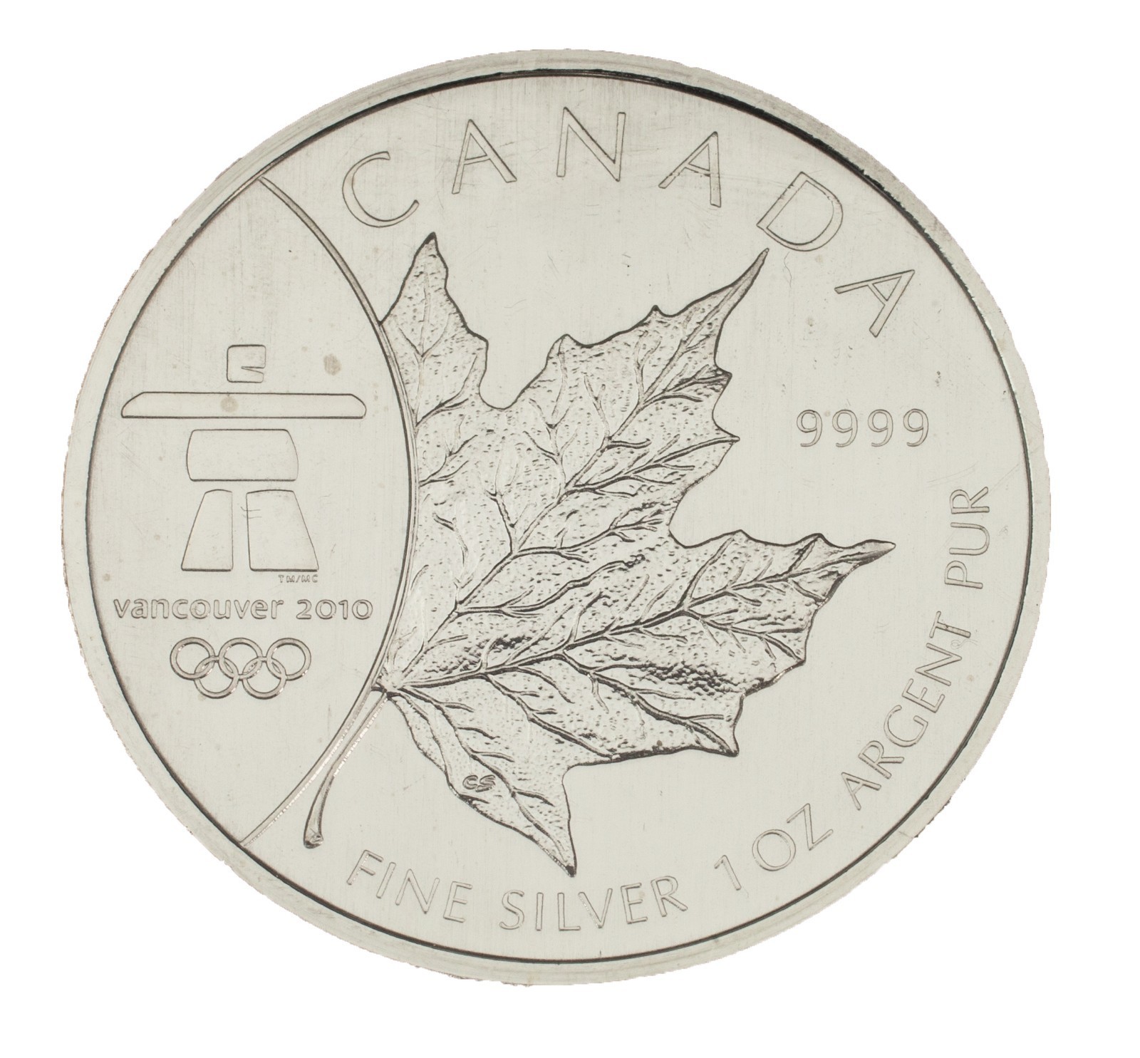2008 Canada Silver Vancouver Olympics silver Coin Unc Set of 2 Coins Item image 3
