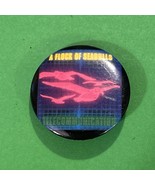 Vintage 1982 A FLOCK OF SEAGULLS Telecommunication Licensed Button Pin B... - £18.33 GBP