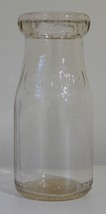 Vintage half pint glass milk bottle DRINK MILK - $49.99