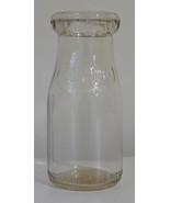 Vintage half pint glass milk bottle DRINK MILK - £39.41 GBP