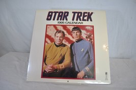 Star Trek: Original Series 1995 Calendar Captain James T Kirk, Mr. Spock - $19.80