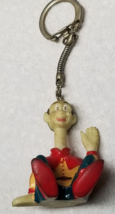 Long Neck Langnek Figure Keychain Plastic 1960s Vintage - $11.35