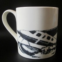 Ralph Lauren Mug Maritime Stripe Sea Plane LRL Coffee Cup - $29.67